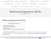 Tablet Screenshot of elettrocardiogramma.info